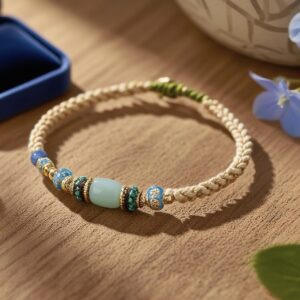 Jade Vine Entwined Fragrance Bracelet