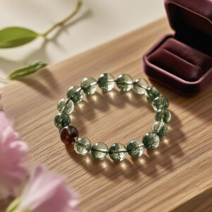 Green Wilderness Gentle Charm Bracelet
