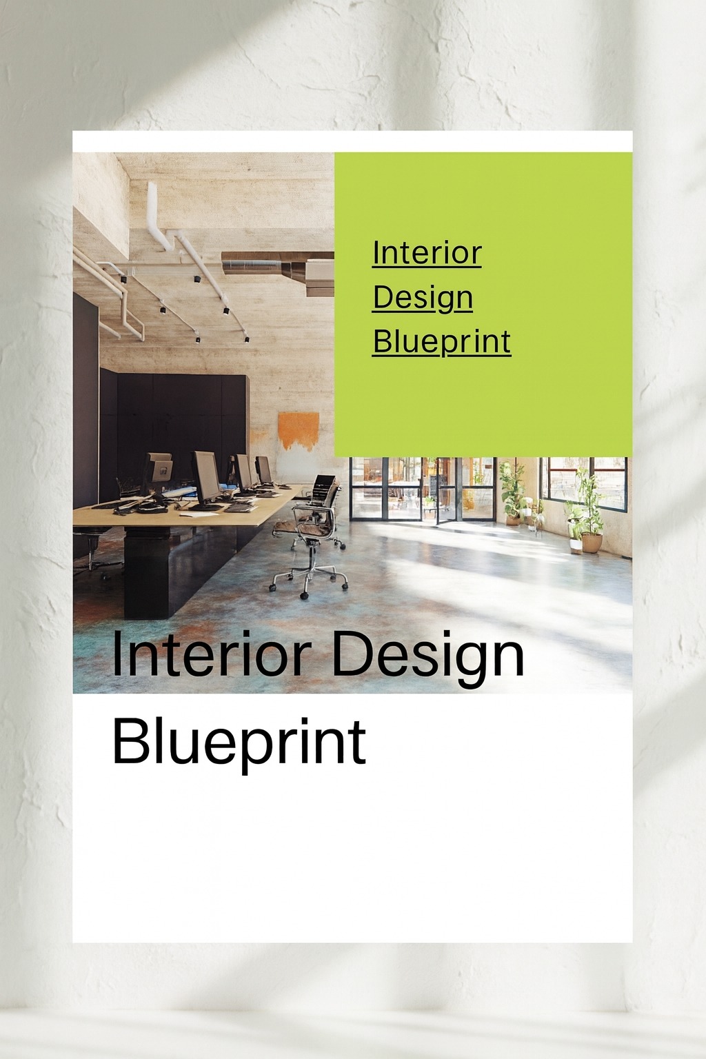 D138 Interior Design Blueprint