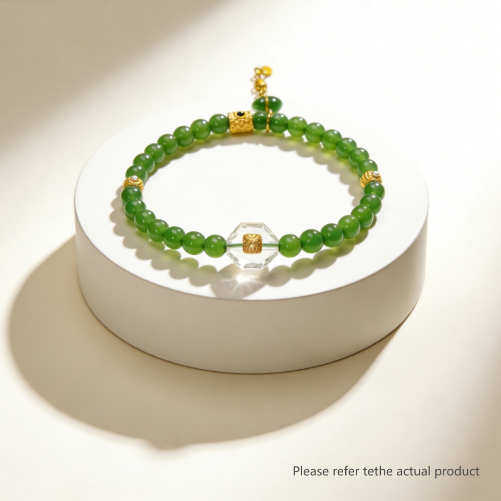 T30	Emerald Heart Bracelet